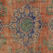 Anatolian handmade vintage rug 221 cm x 157 cm