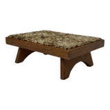 Vintage footstool 60's minimal stool low model