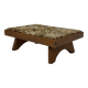 Vintage footstool 60's minimal stool low model