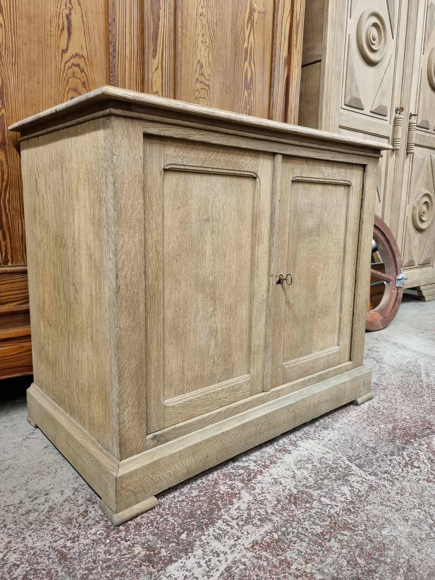 Small oak sideboard
