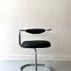 Cobra model chrome design chair by Giotto Stoppino, Italy 1970