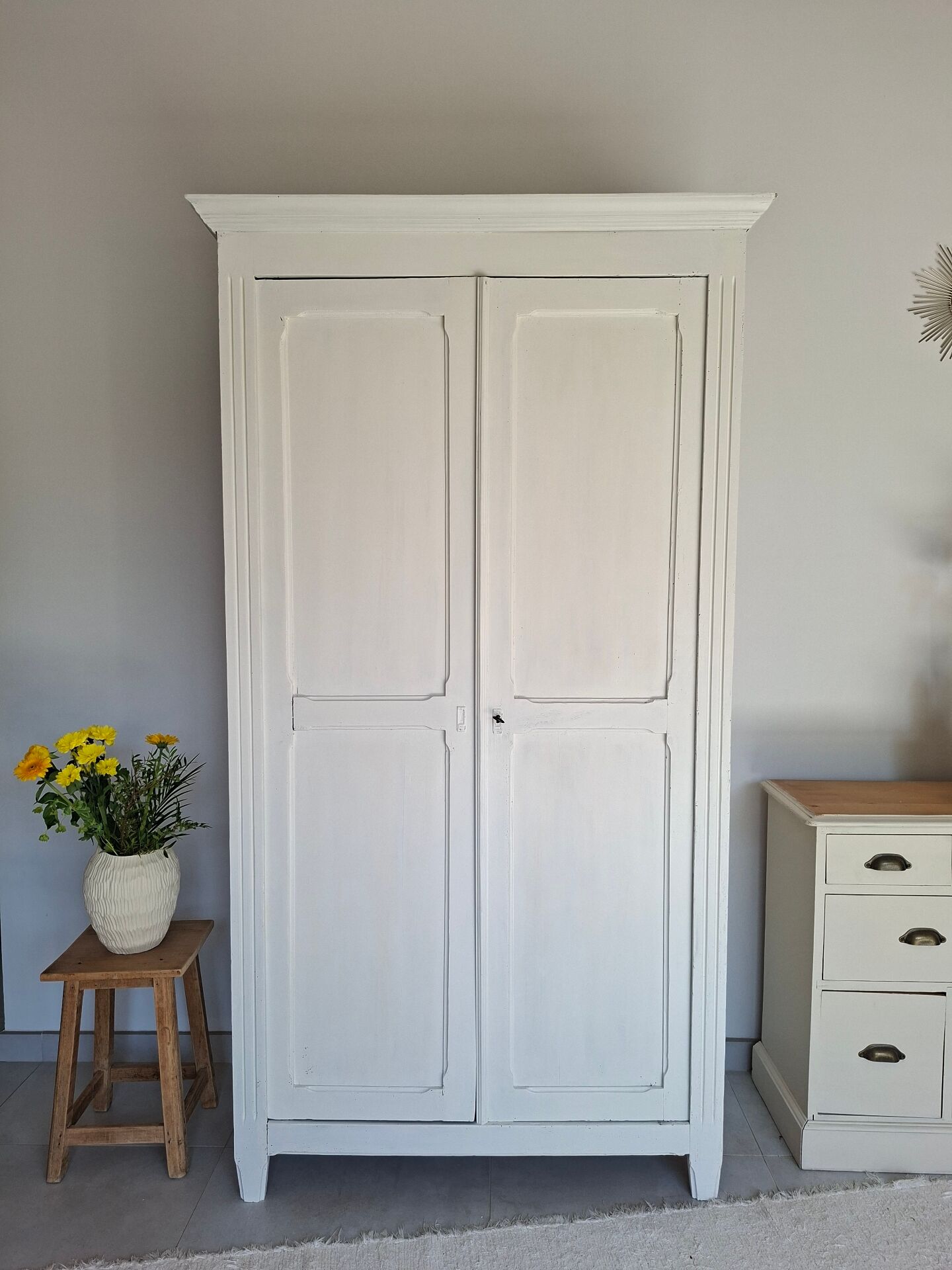 Restored Parisian wardrobe
