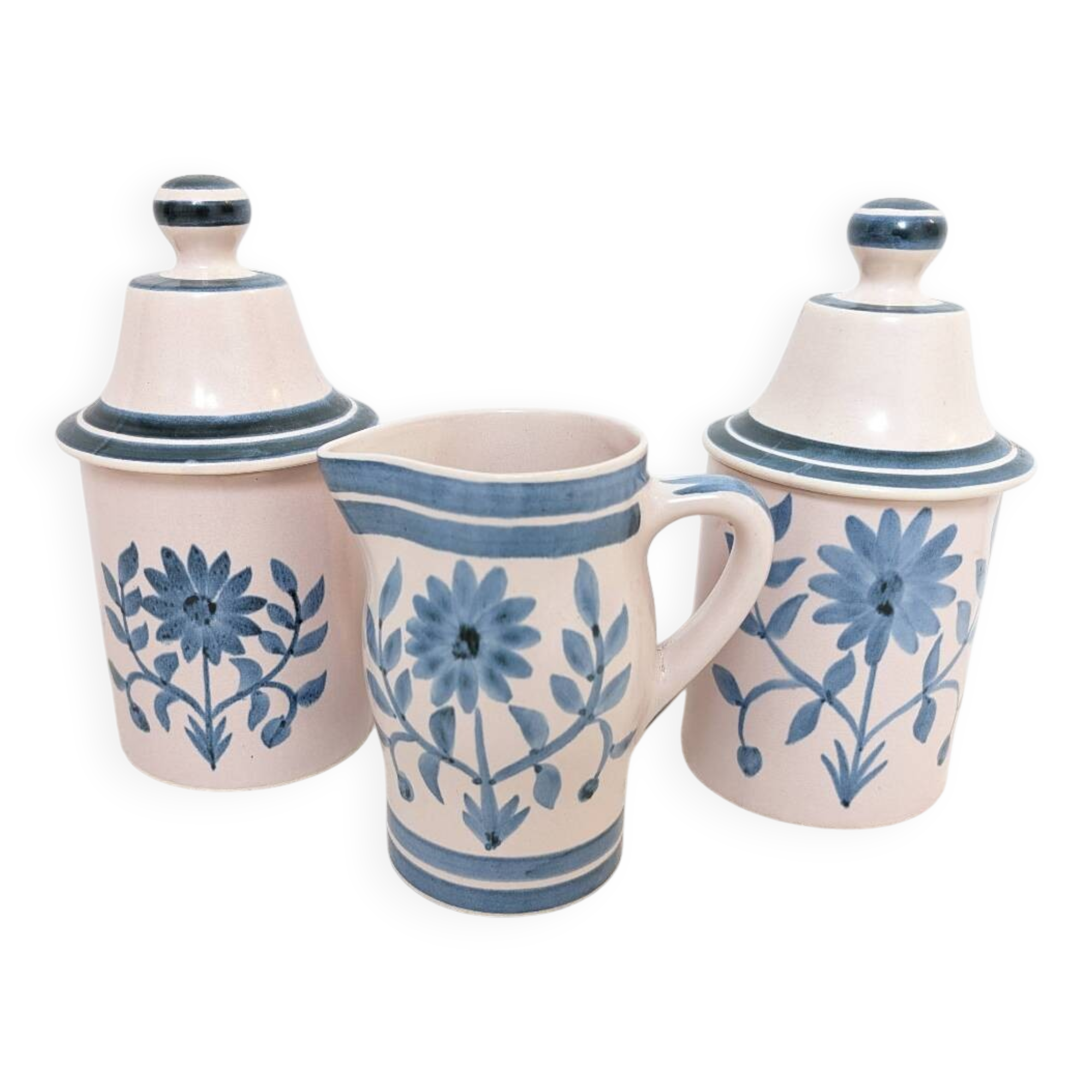 Longchamp stoneware pots set