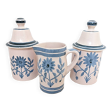 Longchamp stoneware pots set