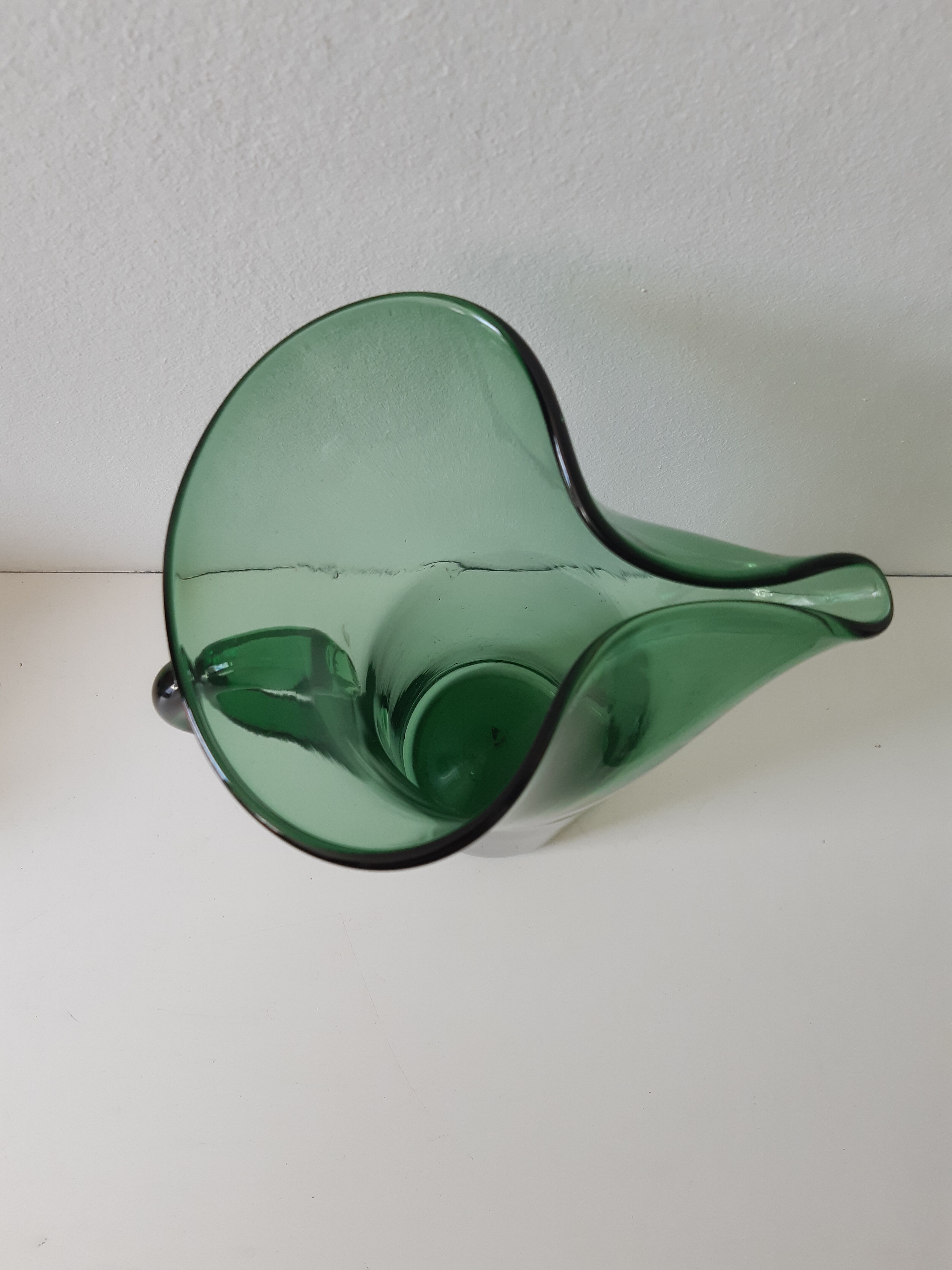 Vintage glass pitcher