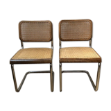 Pair of can chairs