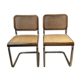 Pair of can chairs