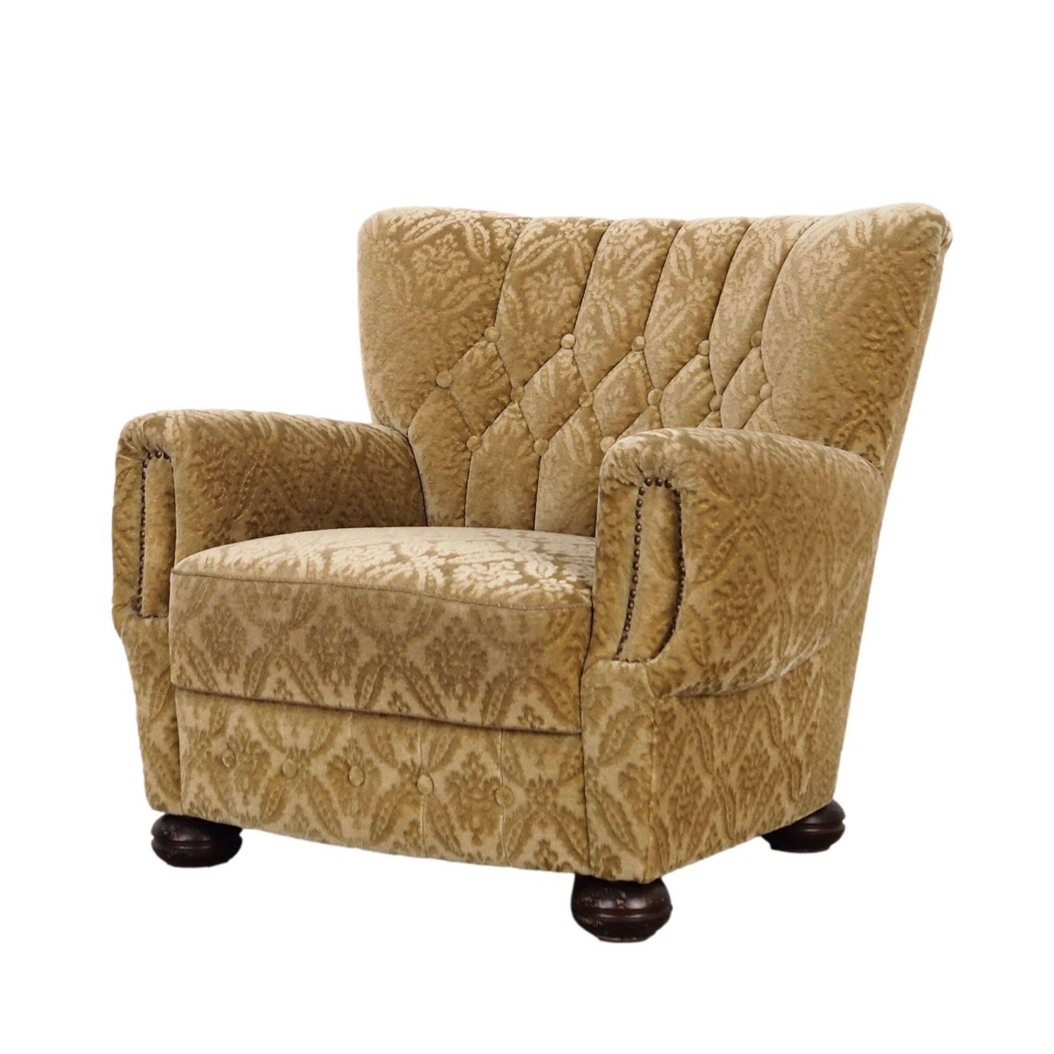 Fauteuil lounge, design danois, années 1960, production : Danemark