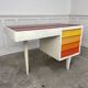 Sixties desk in wood and glass