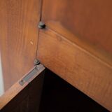 Four-door solid oak sideboard – France, 1960s