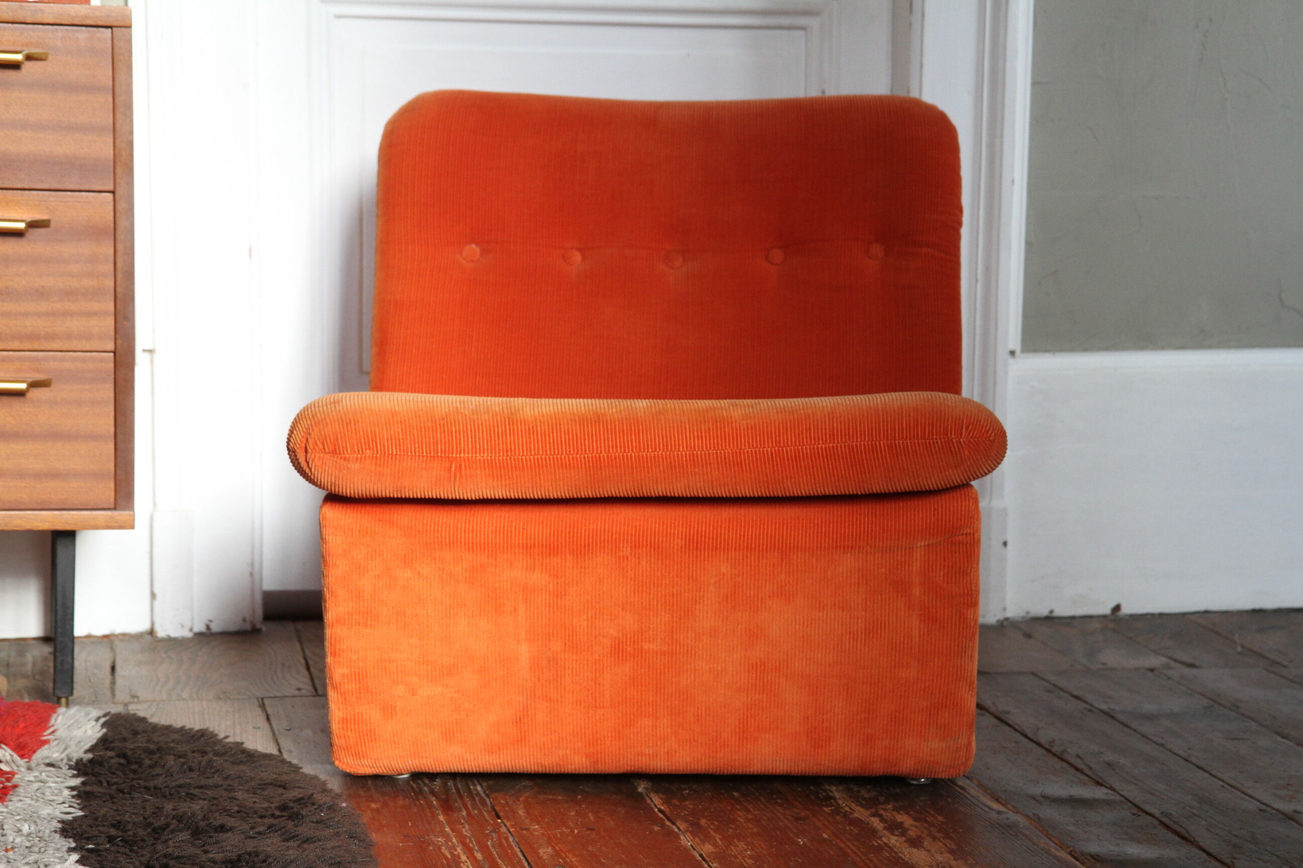 70s corduroy heater