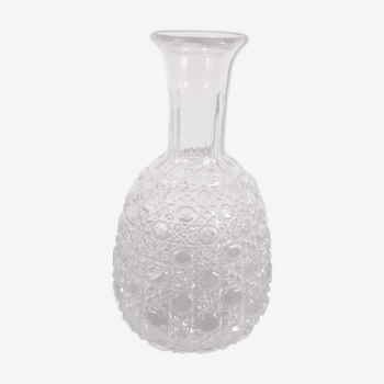 Molded glass vase