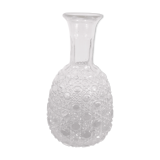 Molded glass vase