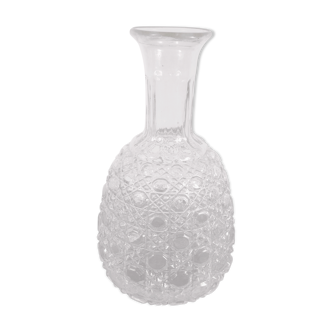 Molded glass vase