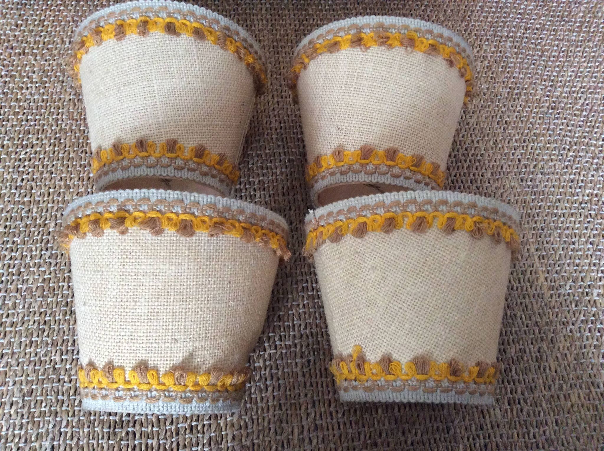 4 lampshades