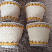 4 lampshades