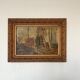 Huile sur toile XIX ème.