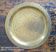 Brass dish - 24.5 cm - artisanal work