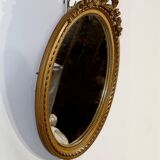 Oval mirror, Louis XVI style - Early twentieth century