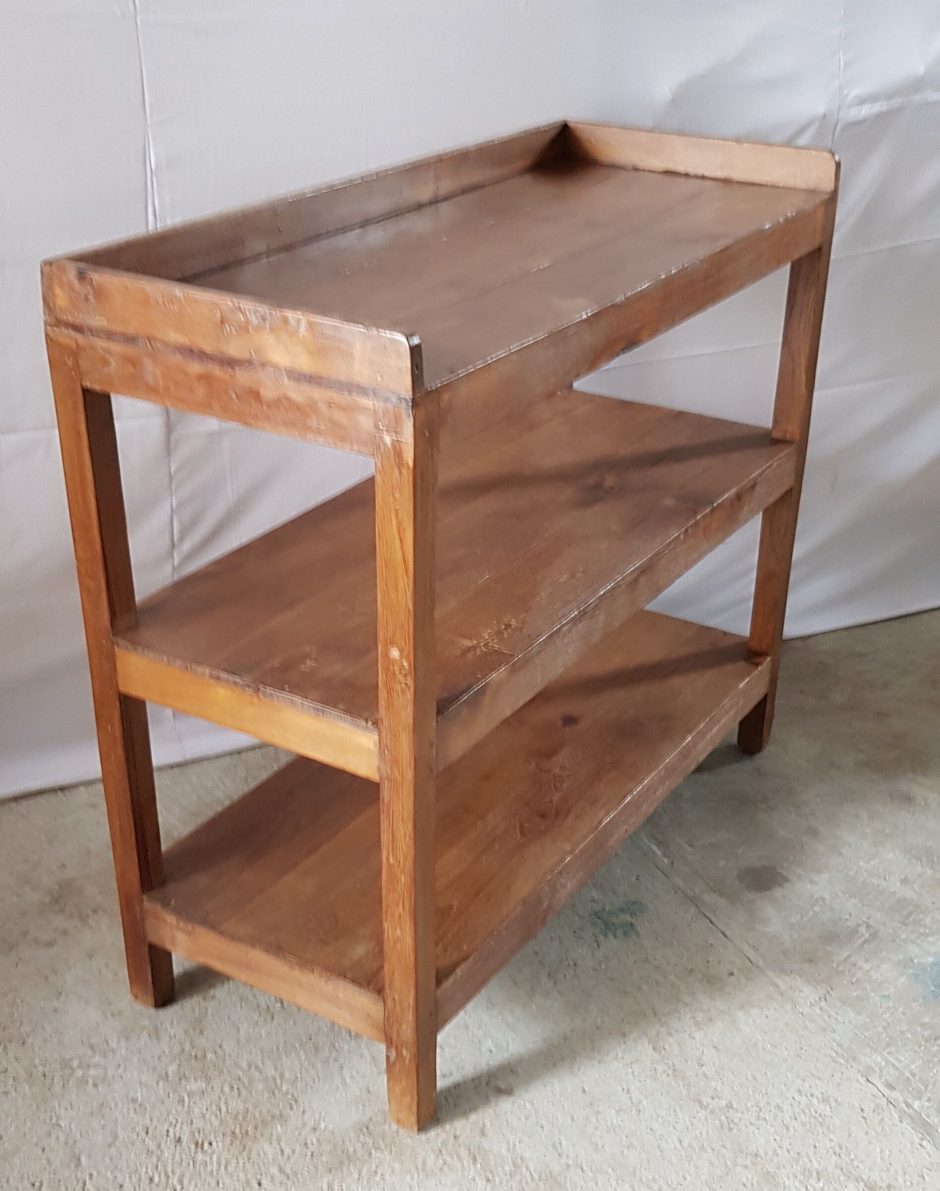 Old teak shelf