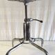 Tubular metal and wood workshop stool - 50s/60s