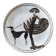 Assiette art deco house of erte edition limitee