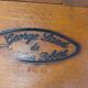 Chest of drawers by Christian Robert, stamped, George Sand model, 3 drawers.