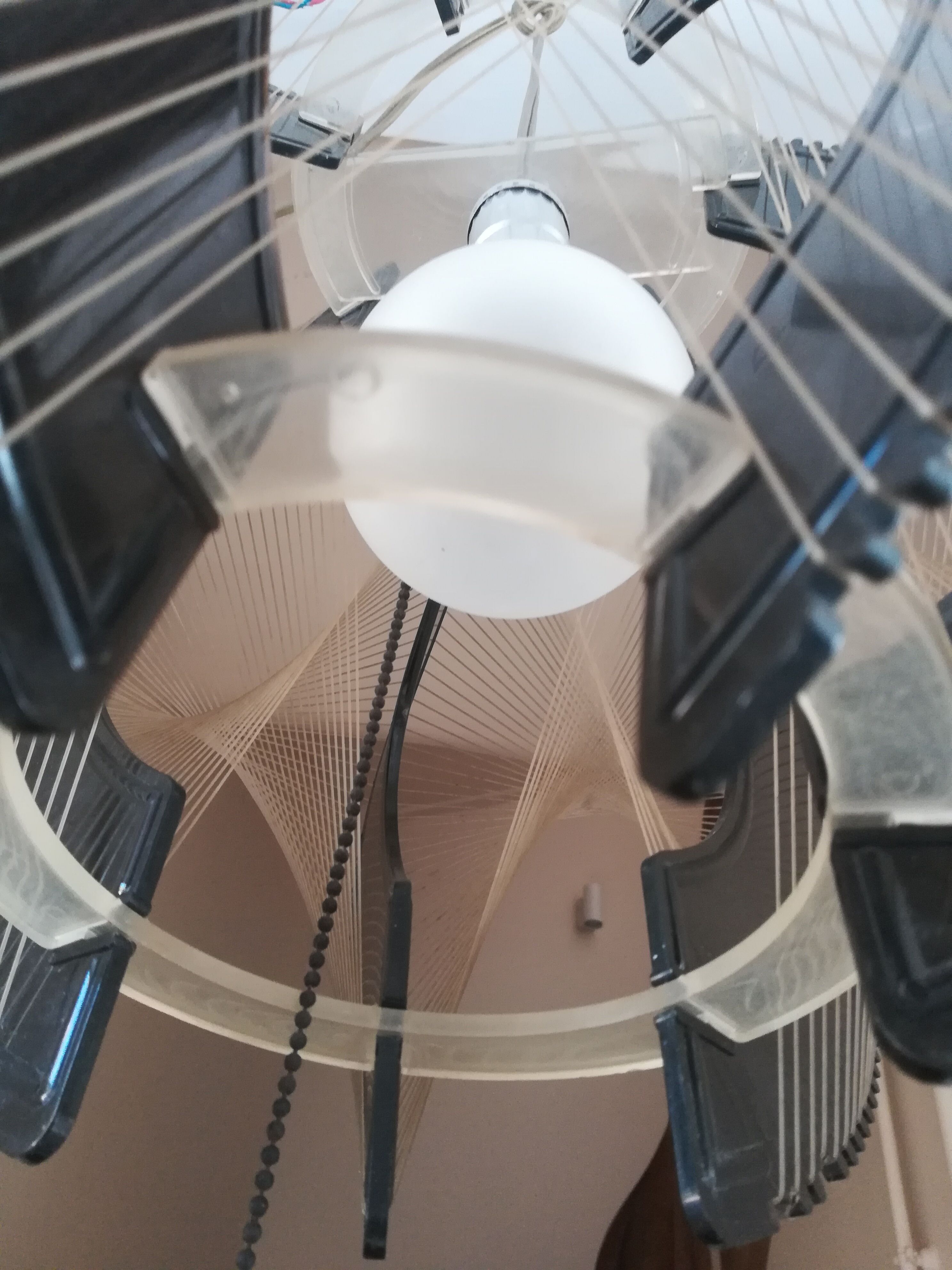 Vintage hanging lamp Paul secon USA