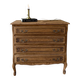 Beautiful renovated wooden chest of drawers - 4 drawers