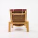 llmari Lappalainen for Asko vintage chair model 'Pulkka'