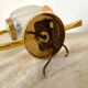 Vintage gold wall lamp