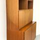Vintage Teak Bookcase with Desk from Omann Jun, 1960s
