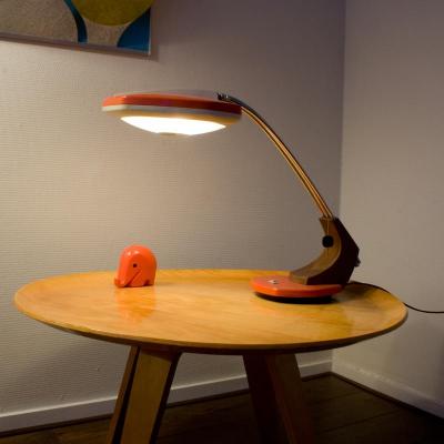 Lampe de Bureau Falux en Bois par Fase