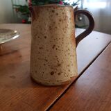Stoneware cider pitcher