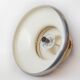Vintage pendant lamp, chrome aluminium suspension, aluminium lamp, up and down system, space age