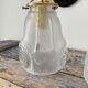 Pair of new electrified Art Deco wall lamps