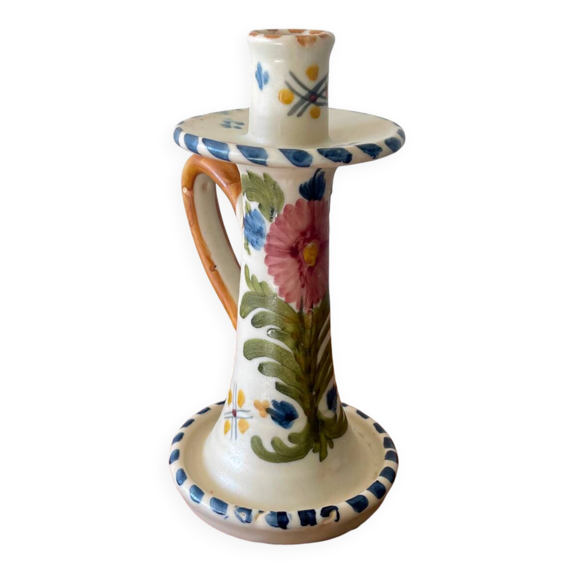 Talavera ceramic candle holder