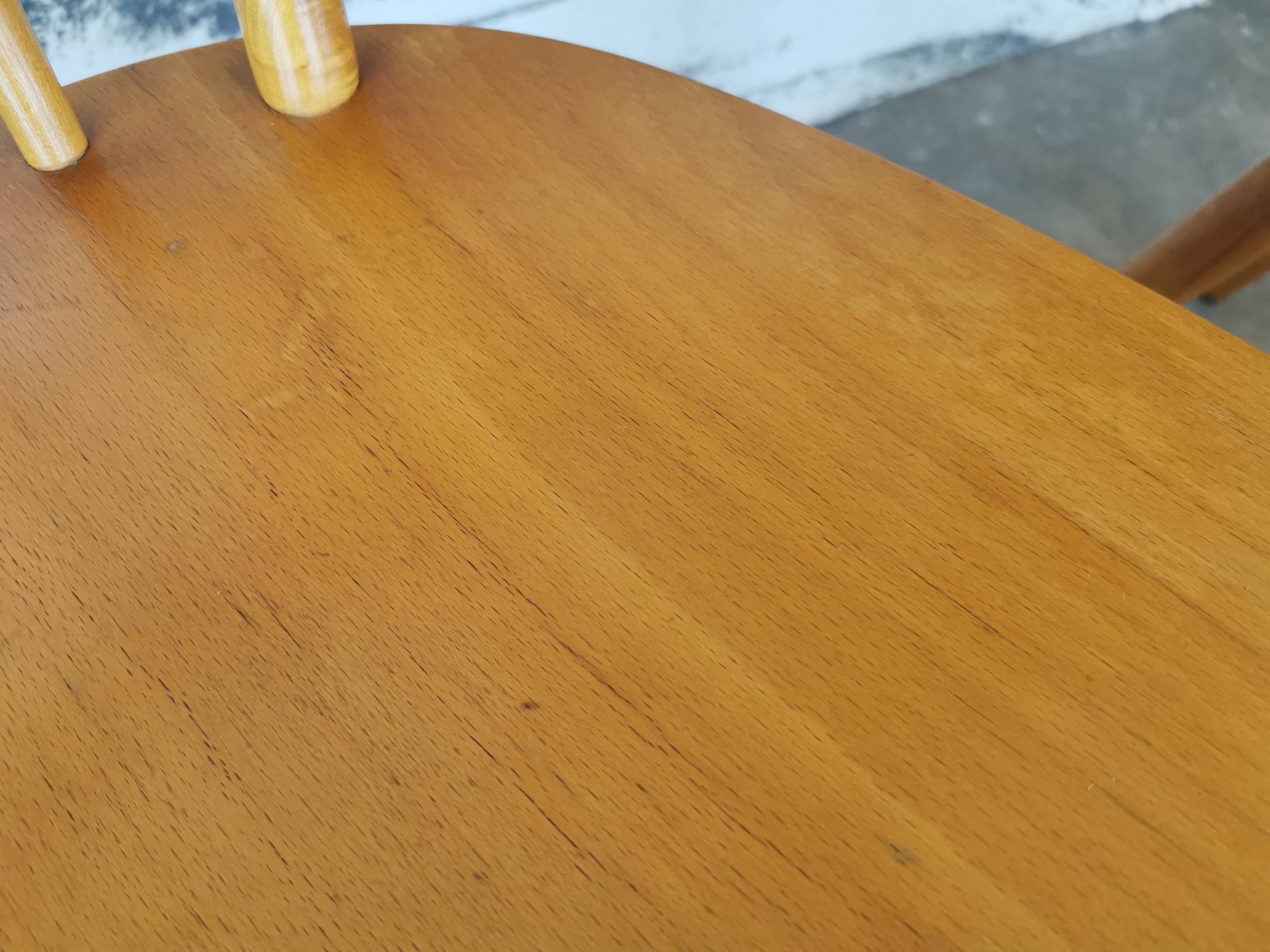 Set of 4 vintage bar bistro chairs