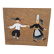 Puzzle en bois couple de Bigouden
