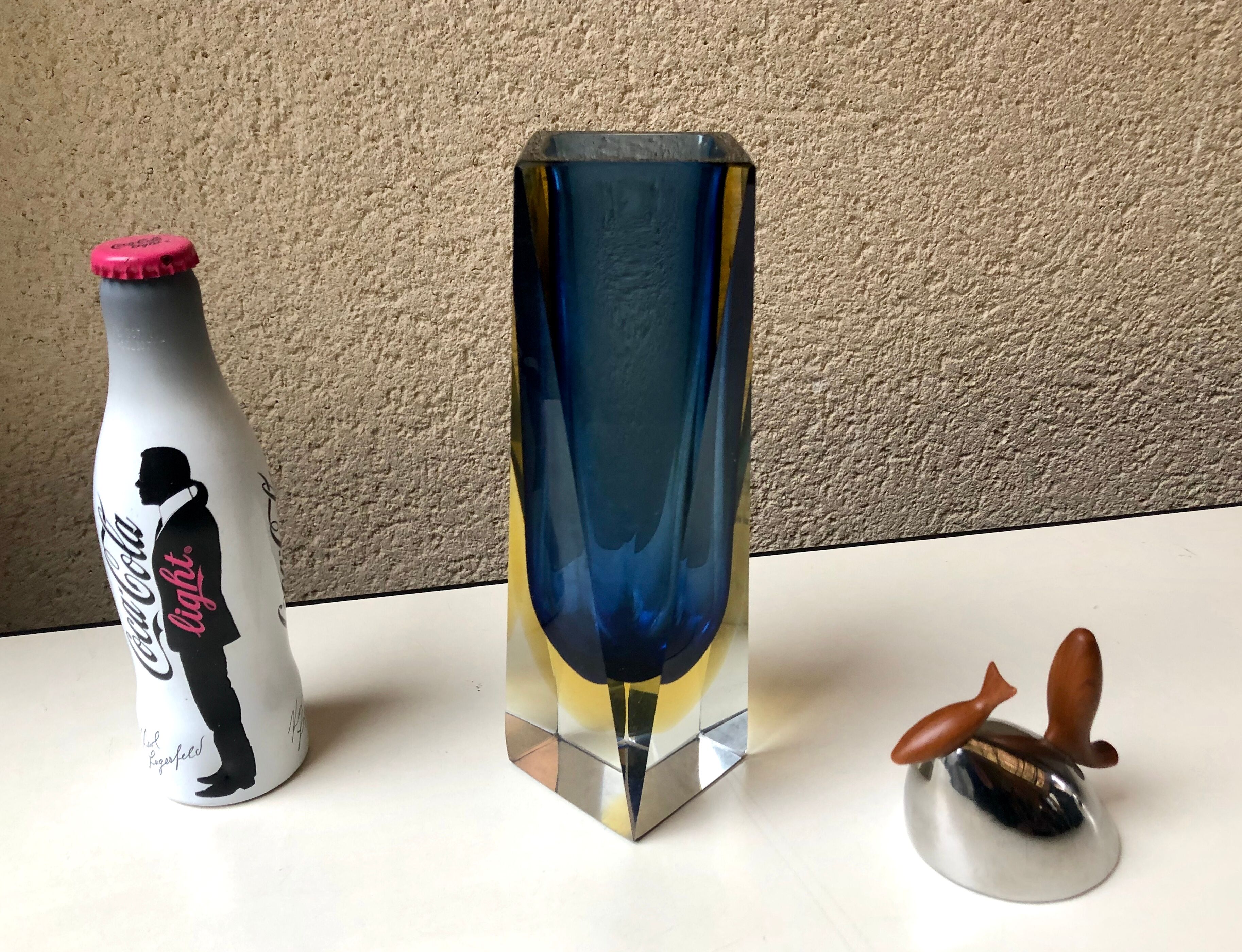 Murano glass Sommerso Flavio Poli vintage 70