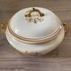 Antique soup tureen Creil and Montereau model "Oeillet"