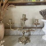 Old gilded bronze candlestick