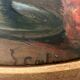 G. Carlier. Still life signed with flowers in a beautiful frame.
