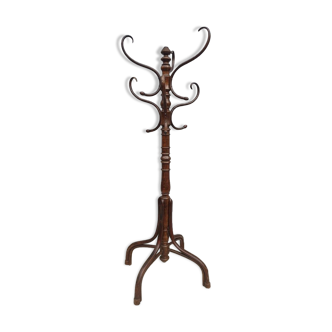 Fixed parrot rack bentwood Thonet 1900