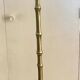 Bamboo floor lamp attributed to Maison Bagues