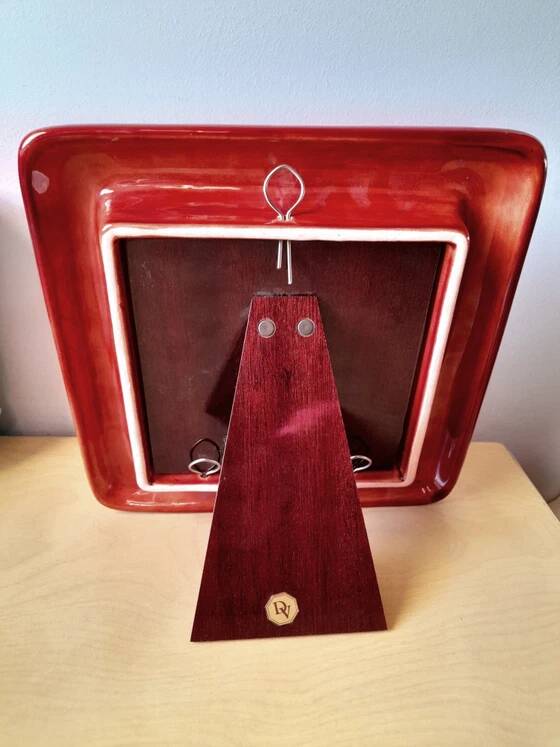 Glazed Ceramic Mirror