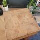 Authentique billot de boucher sur pied - Bois de bout
