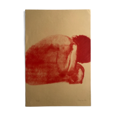 Original lithograph signed and numbered in pencil by Claude Garache, Untitled, 1981