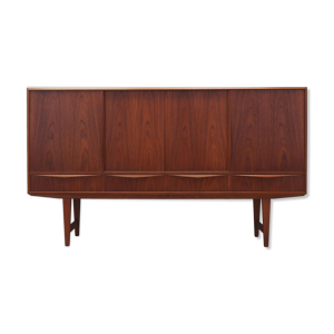 Enfilade en teck, design danois, années 1960, designer : E.W. bach