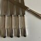 Set of 12 Christofle Cluny Vieux Paris brasserie knives 1960